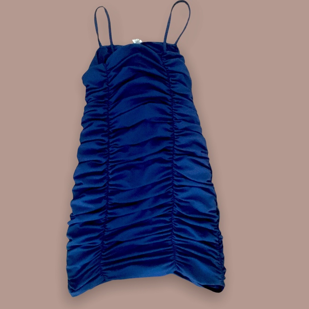 Blue, Capella size 9 midi dress.